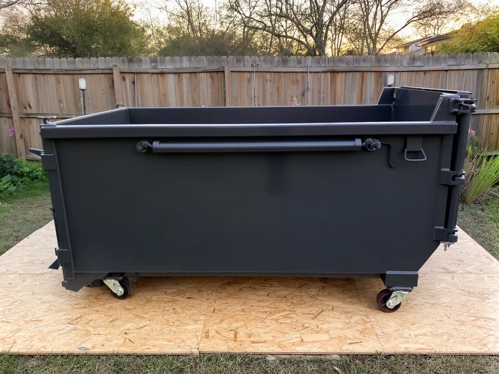 Roll-off dumpster from Elbow Grease Dumpster Services in Atascadero, CA